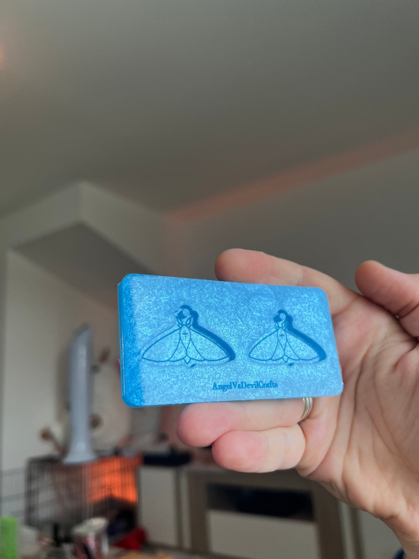 1.5 inch Moths Silicone Mould