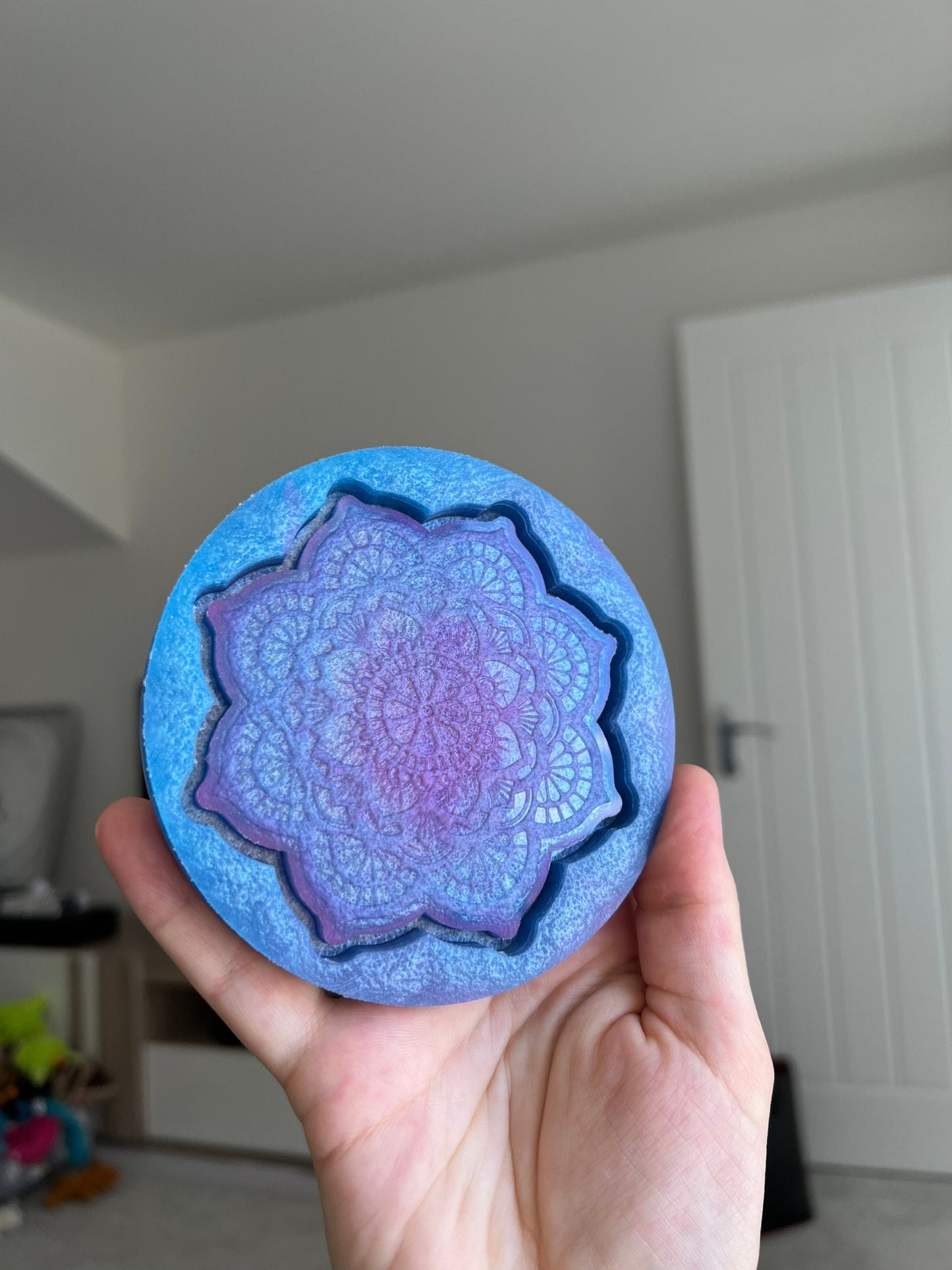 4 inch Mandala Tray Silicone Mould