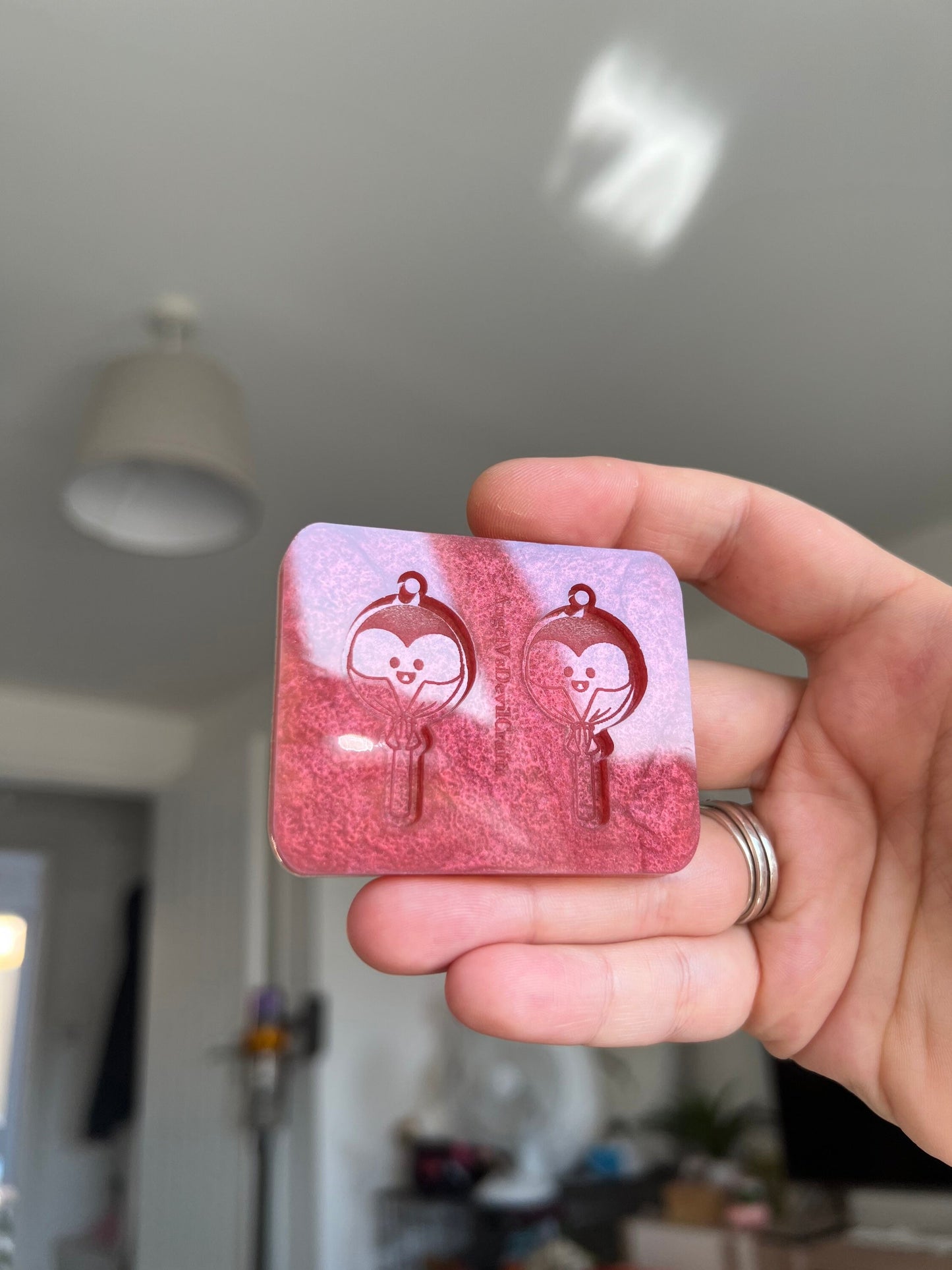 1.5 inch Vamp Lollipops Silicone Mould