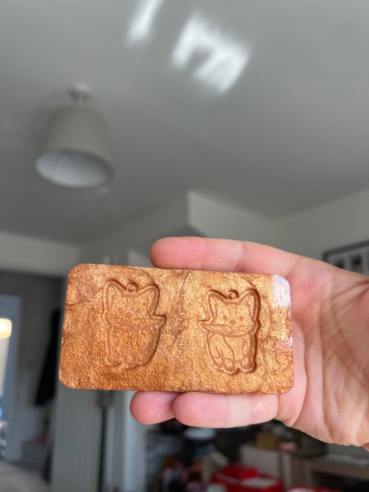 1.5 inch Stabby Corgis Silicone Mould