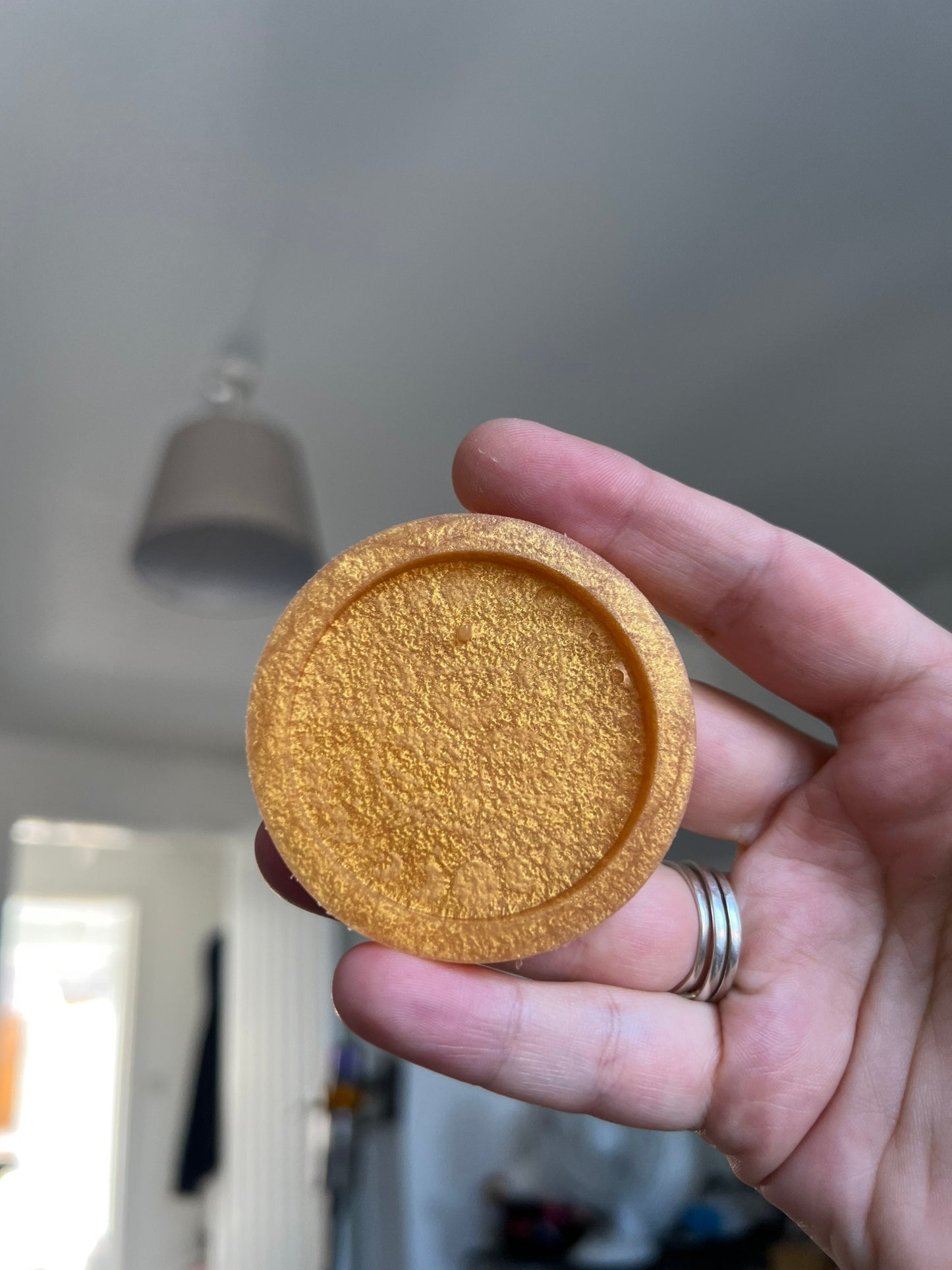 2 inch Cat Moonphase Incense Holder Silicone Mould