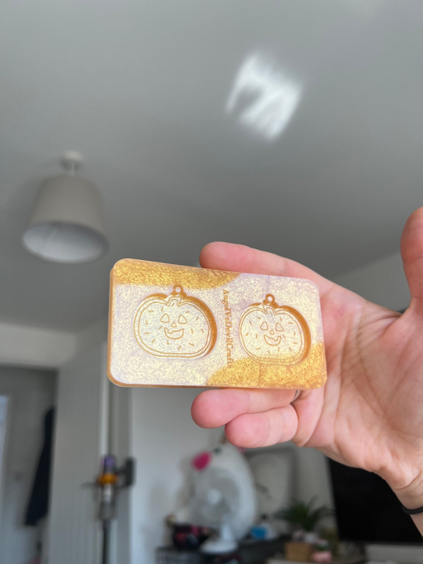 1.5 inch Pumpkin Biscuits Silicone Mould