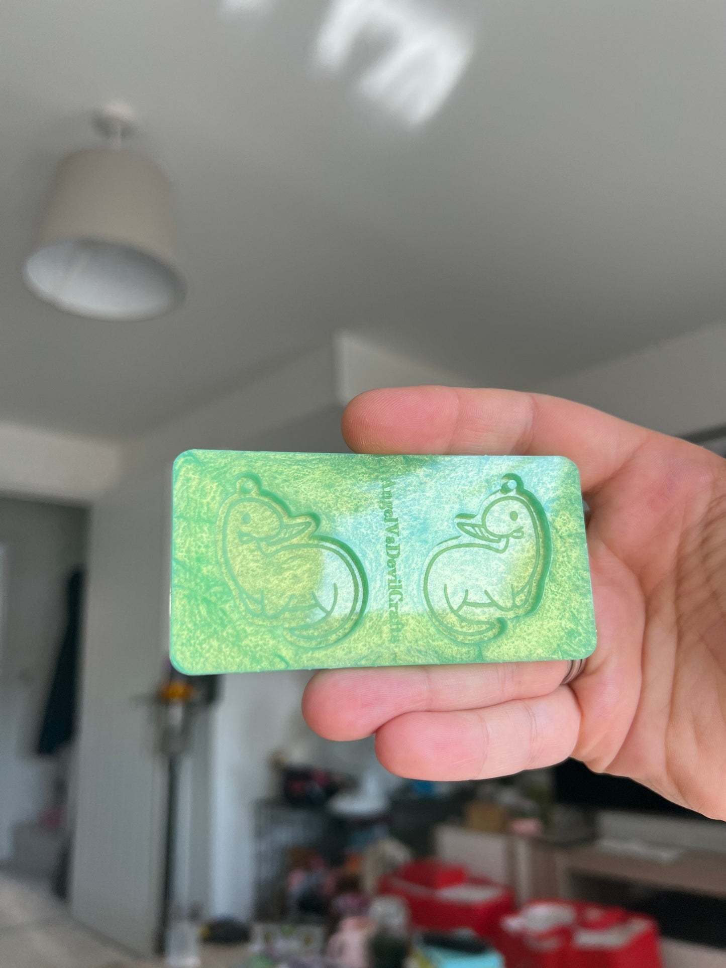 1.5 inch Stabby Dinos Silicone Mould