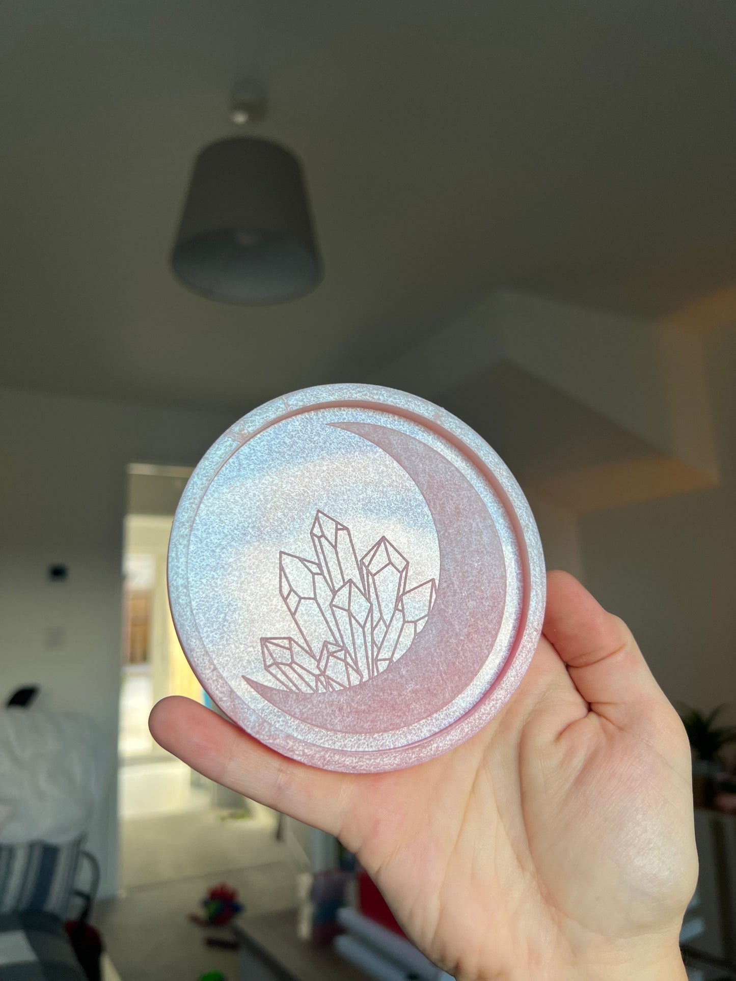 4 inch Crystal Moon Silicone Mould