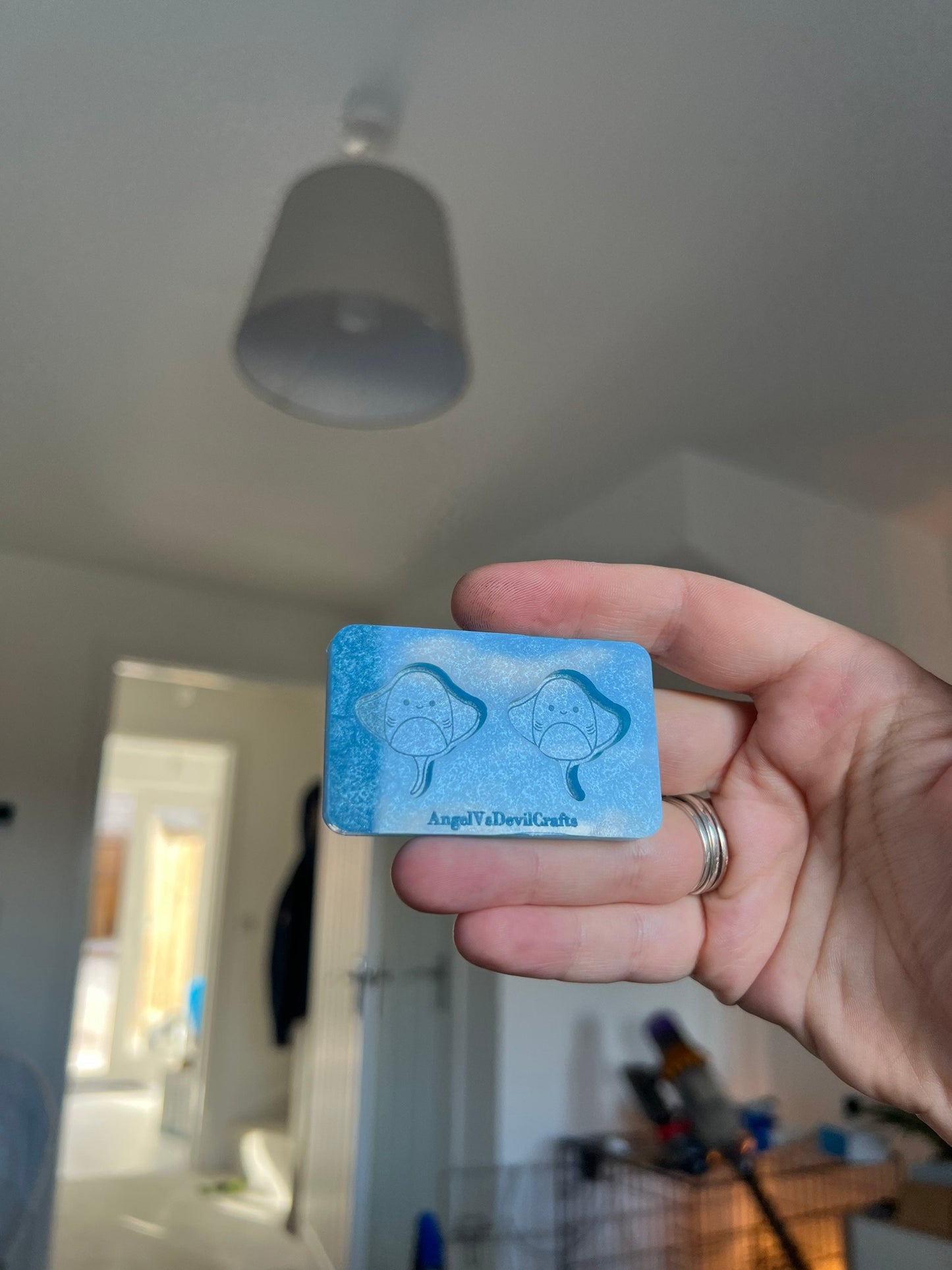 1 inch Stingray Squishies Silicone Mould