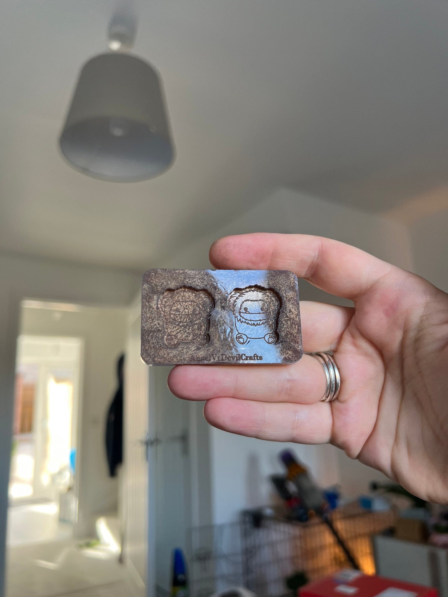 1 inch Fluffy Squishies Silicone Mould