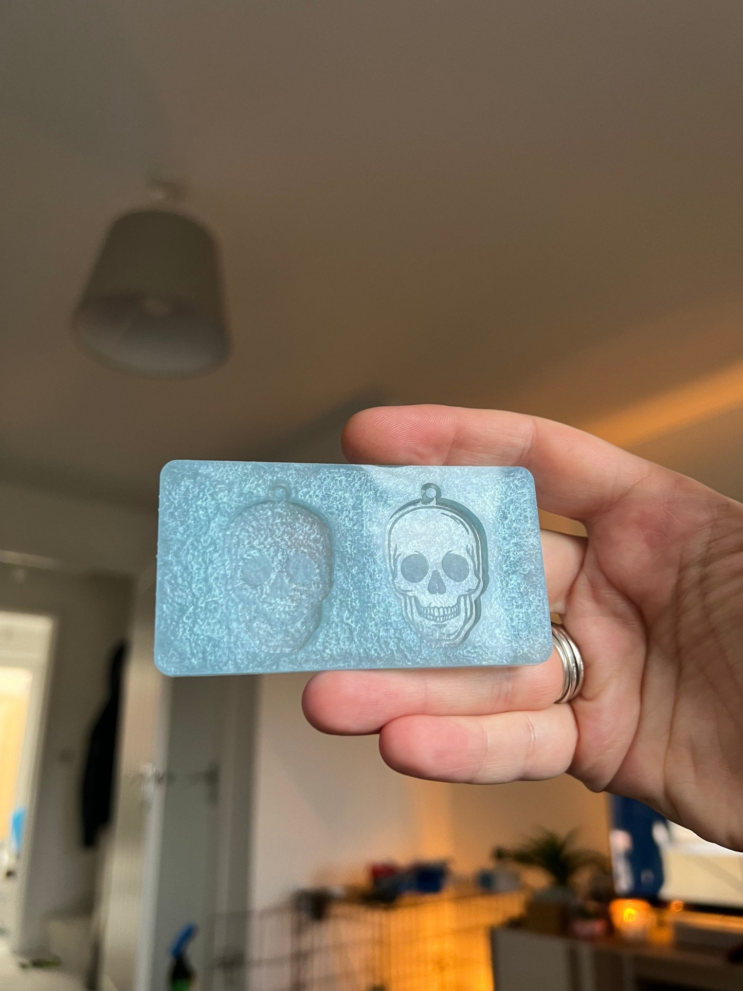 1.5 inch Skulls Silicone Mould