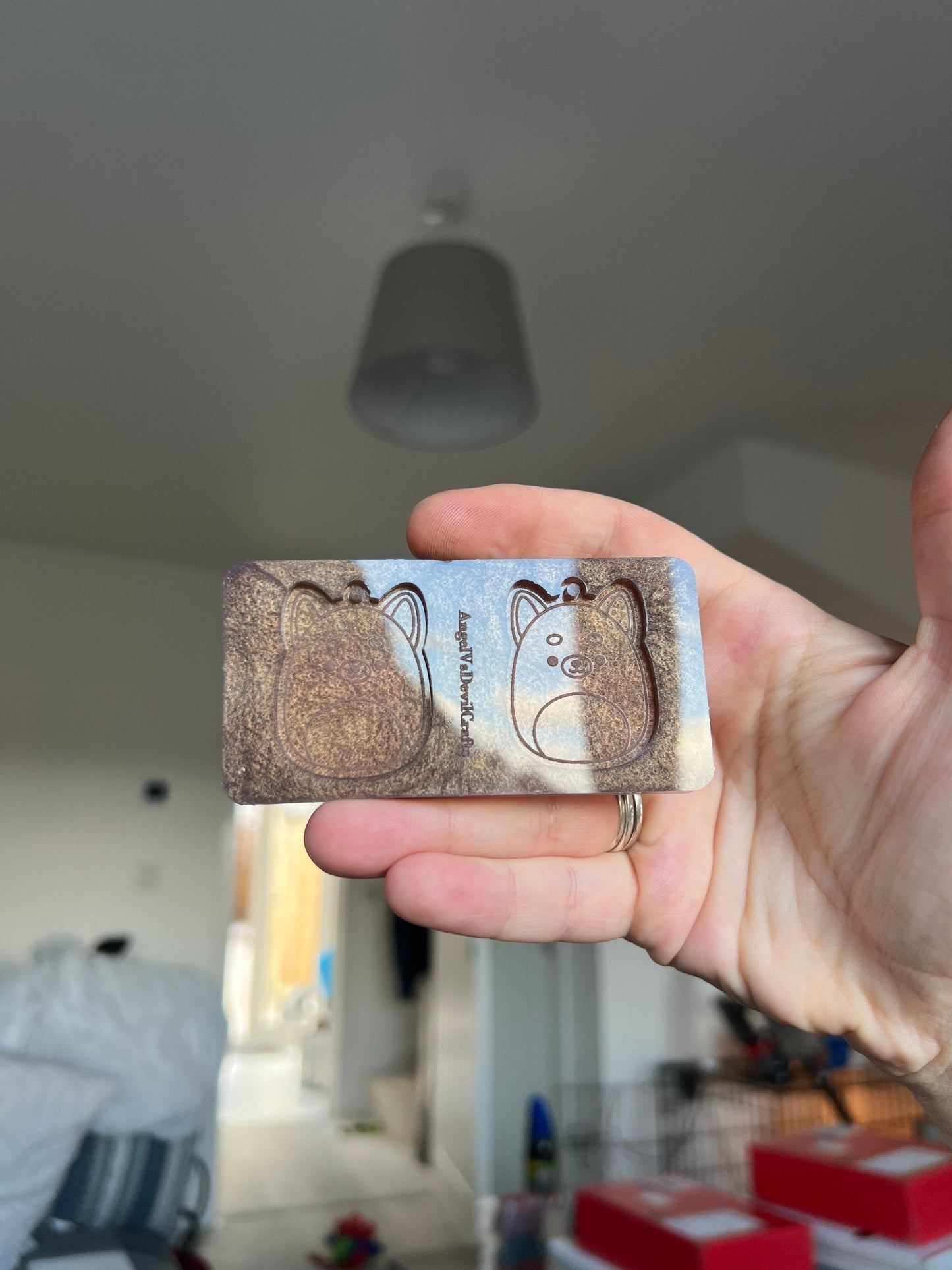 1.5 inch Shiba Inu Dog Squishies Silicone Mould