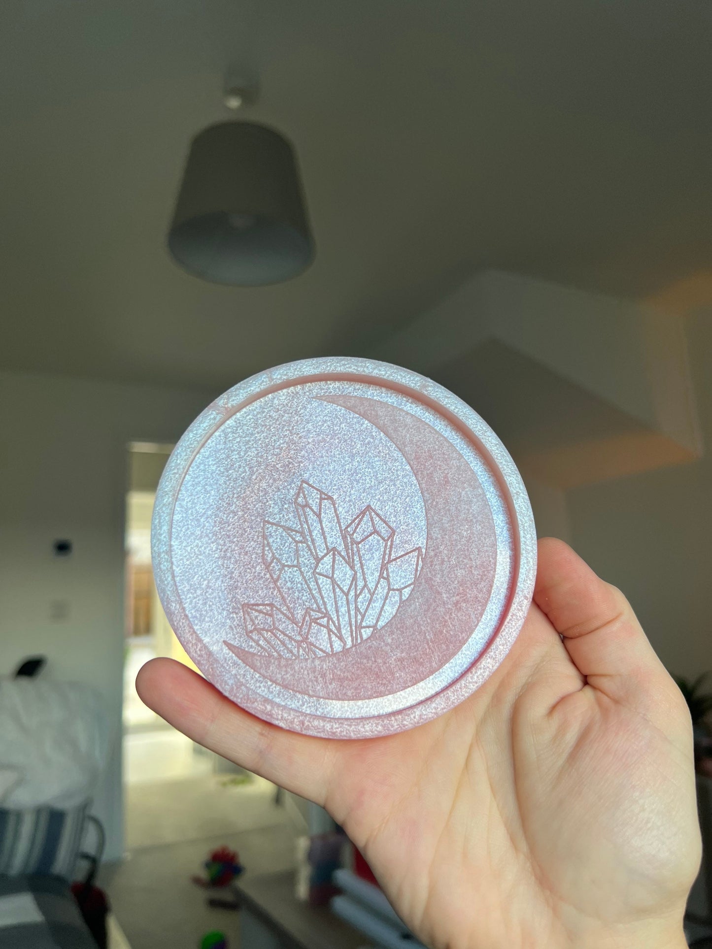 4 inch Crystal Moon Silicone Mould