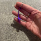 Purple Bottle/Can Opener Keyring