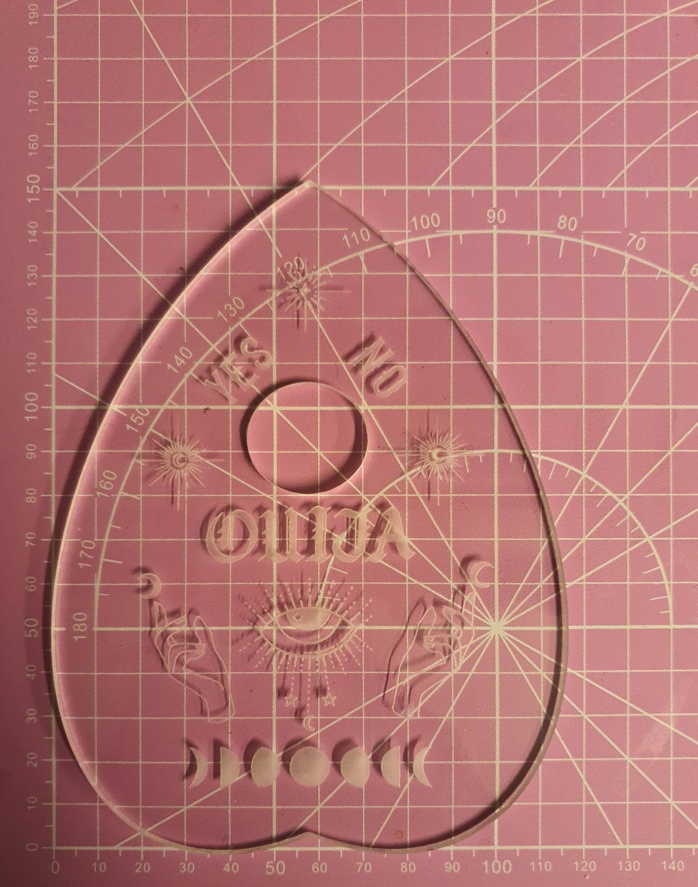 6 inch Ouija Planchette Silicone Mould