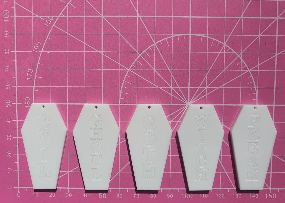 Various coffin collection silicone mould