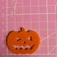 1.5 inch Pumpkin earrings silicone mould