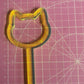 5 inch Cat shaker wand silicone mould