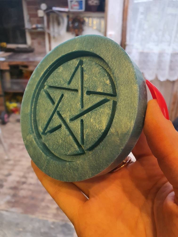 3 inch Pentagram Shaker Silicone Mould