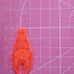 2 inch Sleeping Skeleton Bat Silicone Mould