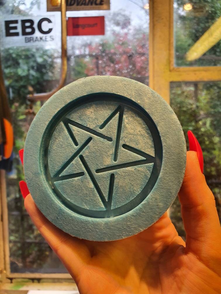 3 inch Pentagram Shaker Silicone Mould