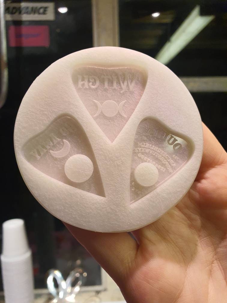 1.5 inch Planchette Trio Silicone Mould