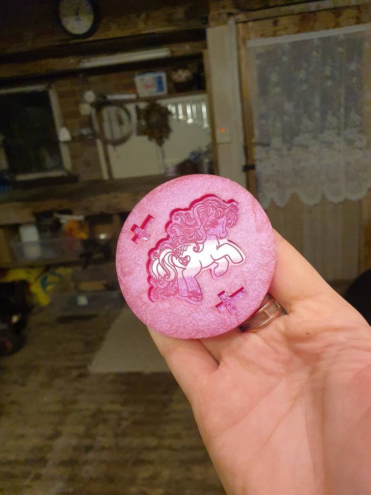 2 inch Gothic Pony Silicone Mould