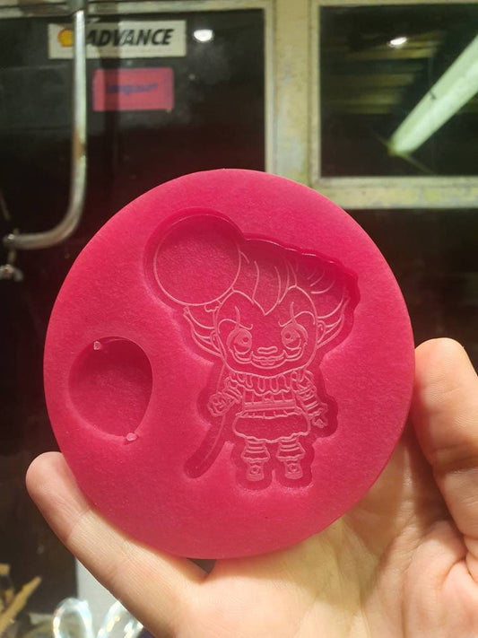 3 inch Clown Silicone Mould