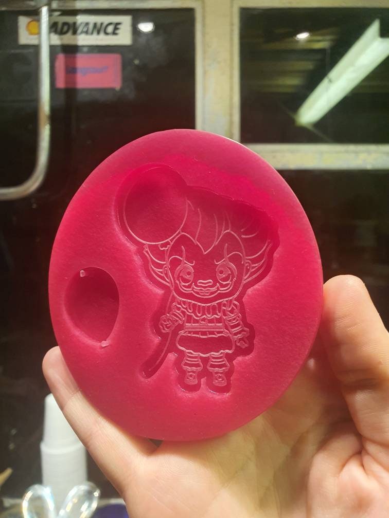 3 inch Clown Silicone Mould