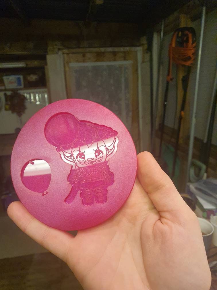 3 inch Clown Silicone Mould