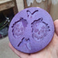 2 inch Rose Skull Earrings Silicone Mould