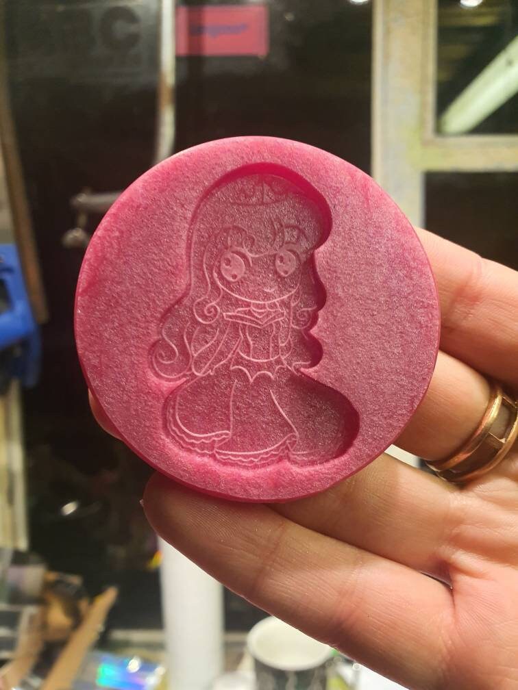 2 inch Princess A Silicone Mould