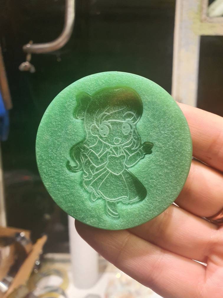 2 inch Princess A Silicone Mould