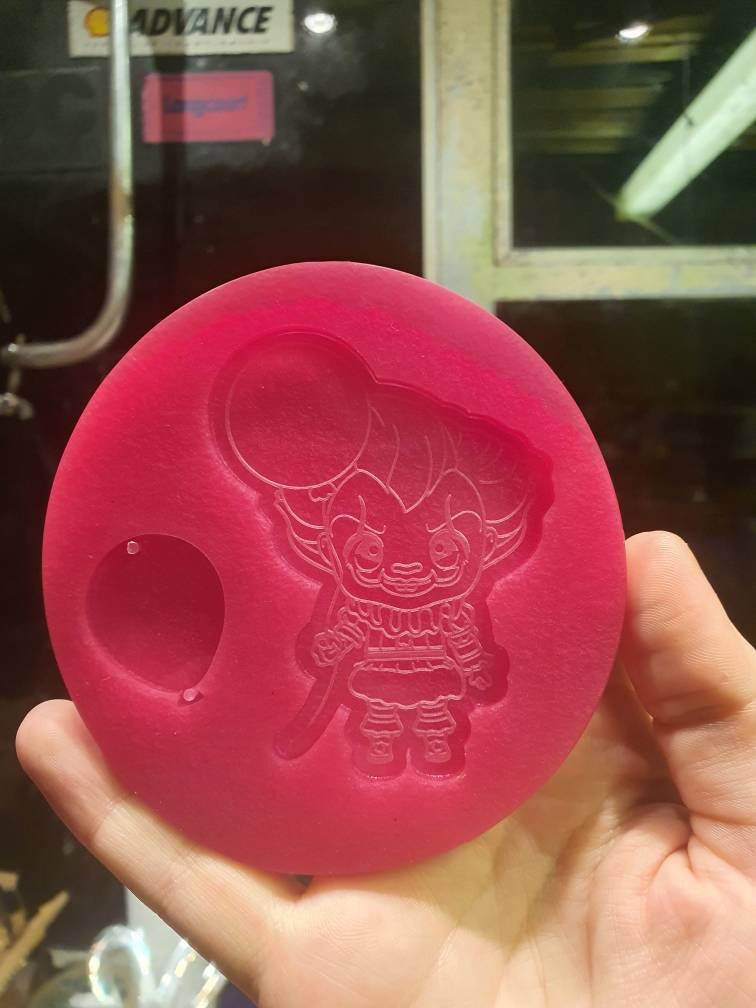 3 inch Clown Silicone Mould