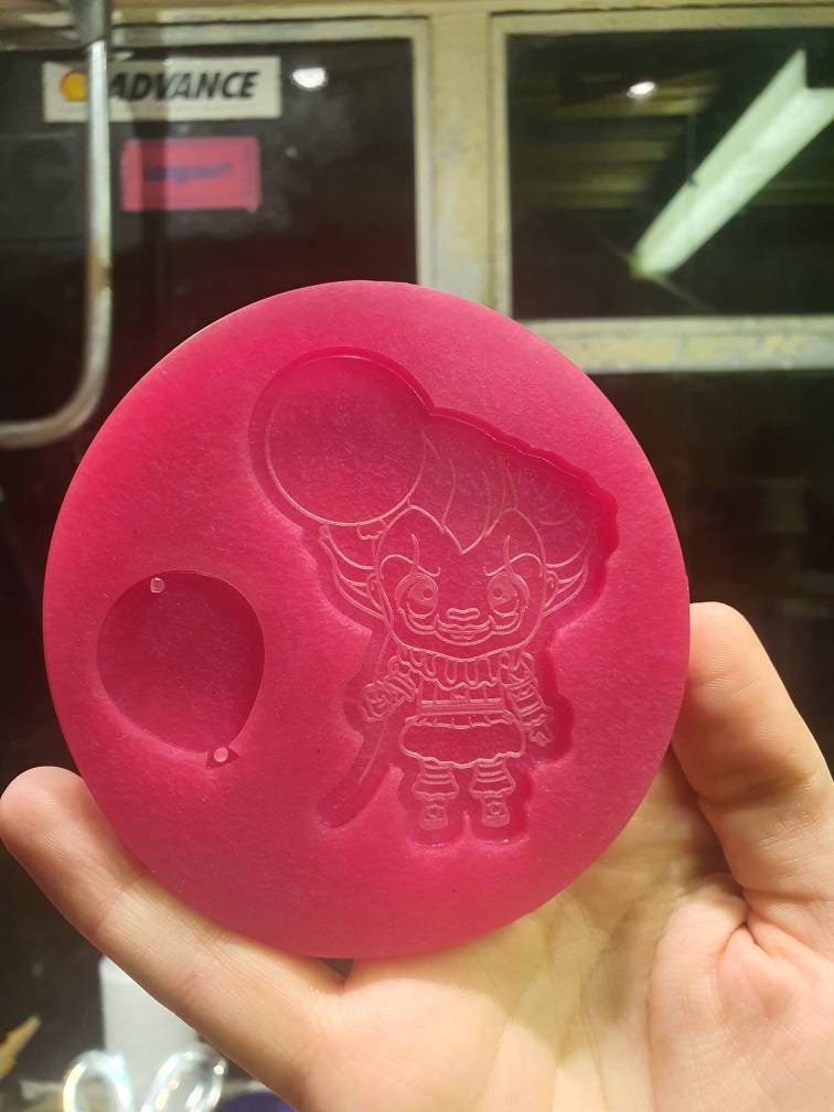 3 inch Clown Silicone Mould