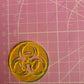 1.5 inch Biohazard Silicone Moulds