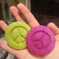 1.5 inch Peace Silicone Moulds