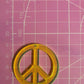 1.5 inch Peace Silicone Moulds