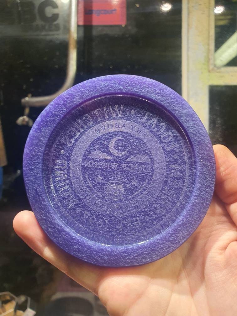 Peace Within Circle Silicone Mould