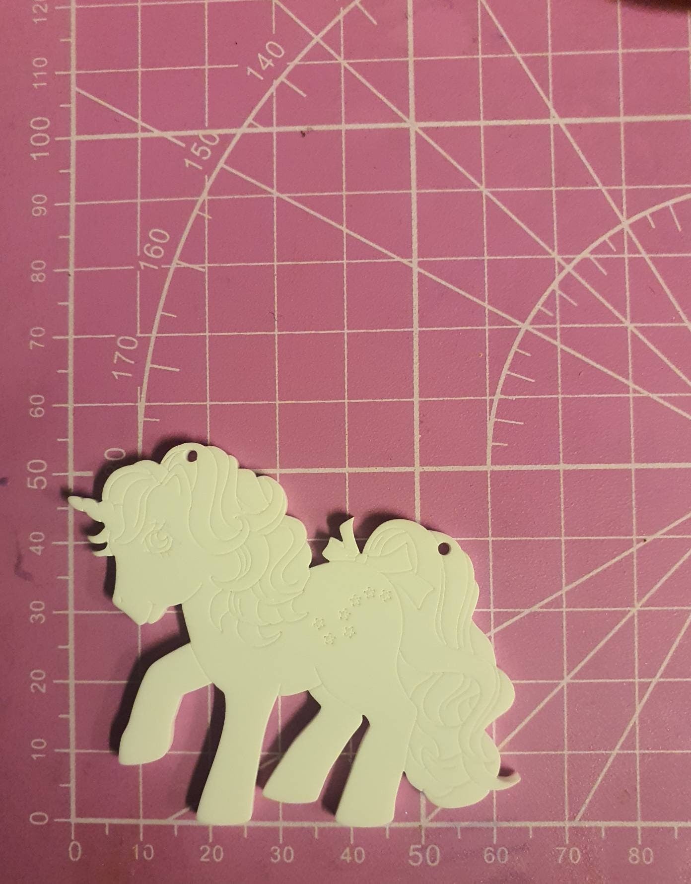 2.5 inch Stars Unicorn Pony Silicone Mould