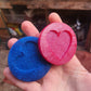 1.5 inch Plain Hearts Silicone Moulds