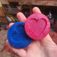 1.5 inch Plain Hearts Silicone Moulds