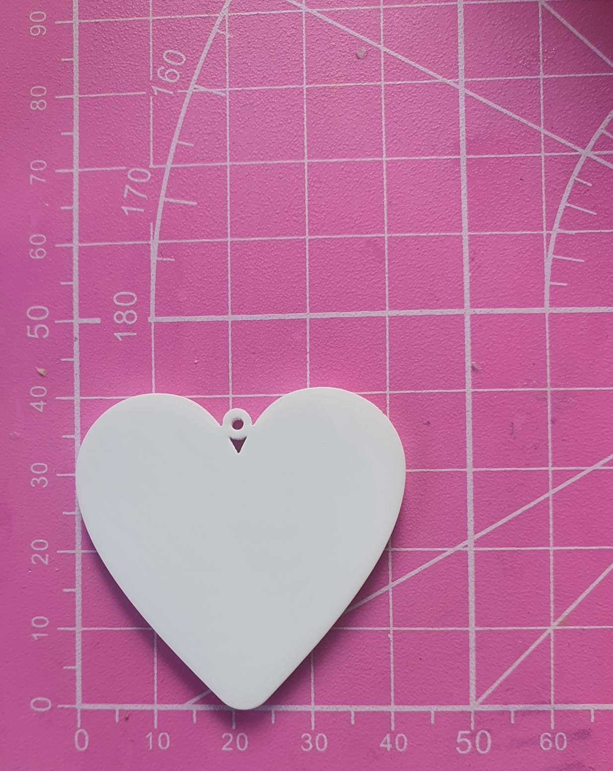 1.5 inch Plain Hearts Silicone Moulds