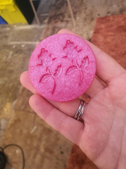 1.75 inch Roses Silicone Mould