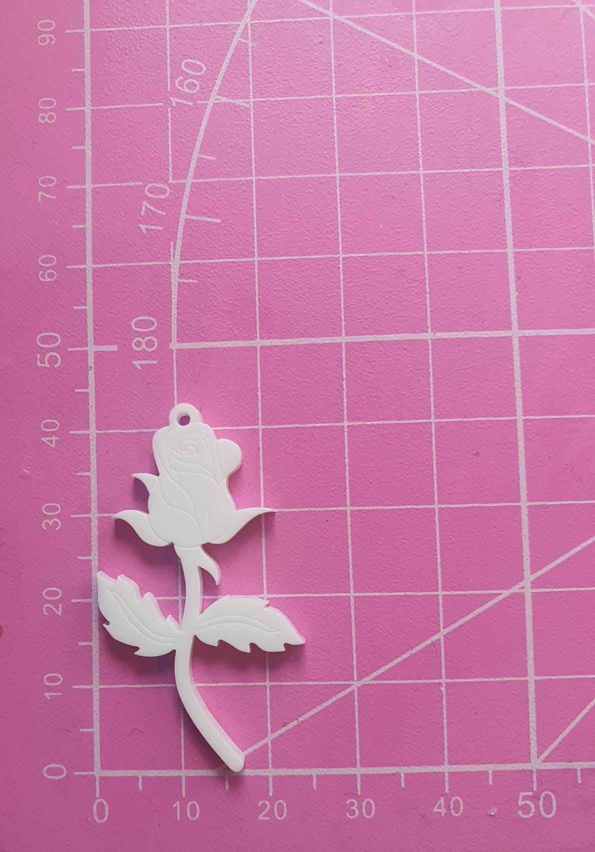 1.75 inch Roses Silicone Mould