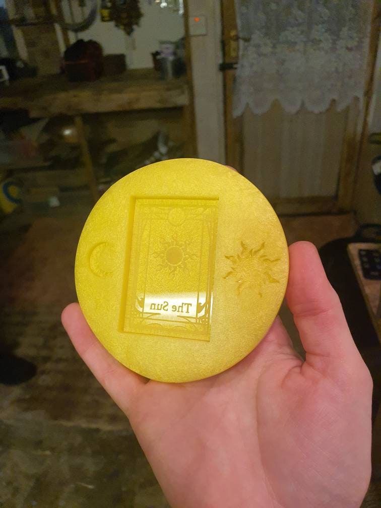 The Sun Tarot Card Silicone Mould