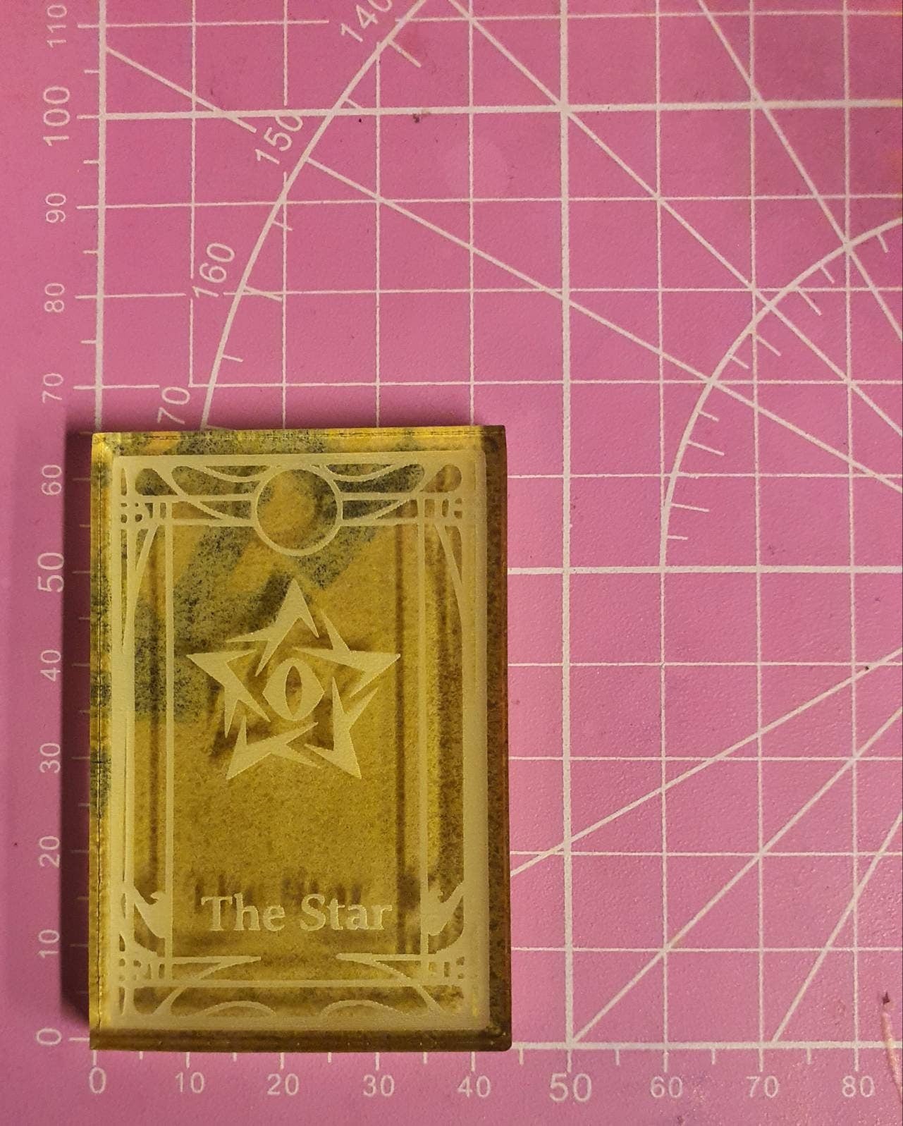 The Star Tarot Card Silicone Mould