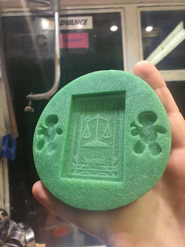 Justice Tarot Card Silicone Mould