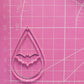 2 inch Bat Earrings Silicone Mould