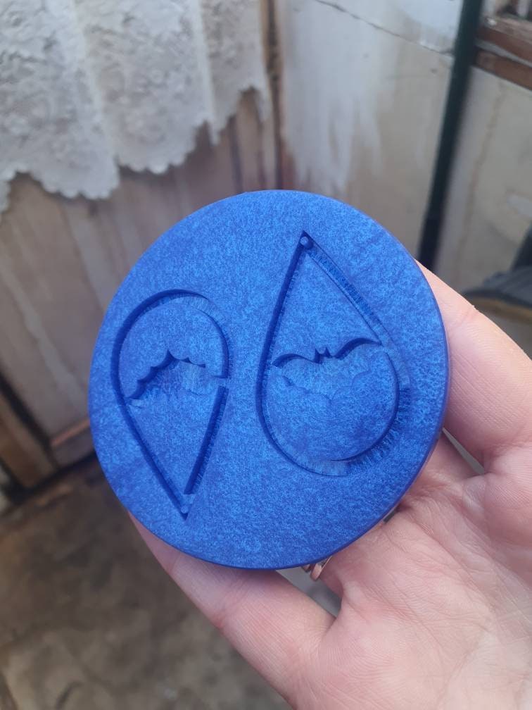 2 inch Bat Earrings Silicone Mould