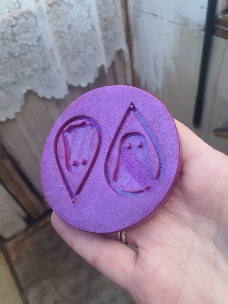 Ghost Earrings Silicone Mould