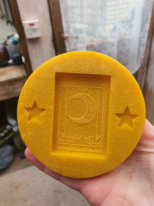 The Moon Tarot Card Silicone Mould