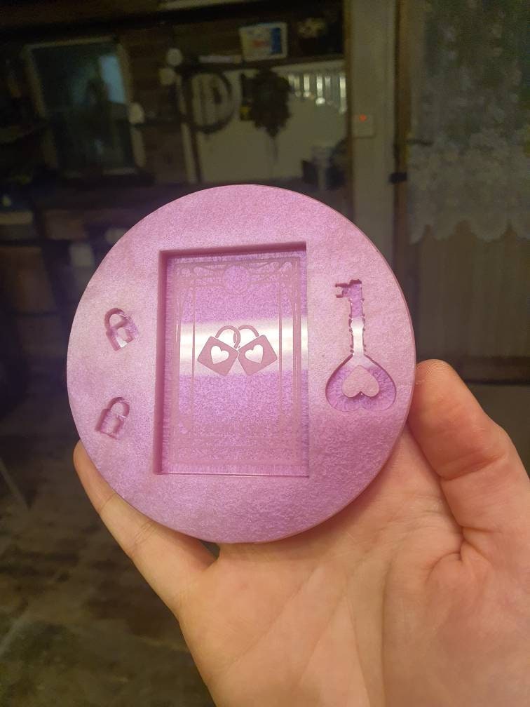 The Lovers Tarot Card Silicone Mould
