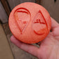 2 inch Plain Pumpkin Earrings Silicone Mould